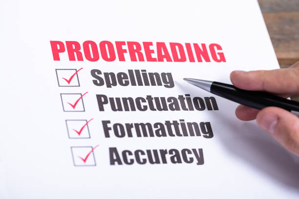 Proofreading and Editing